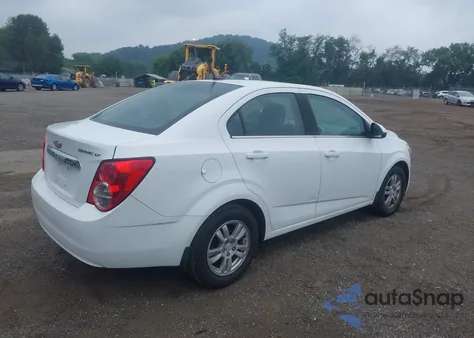 2013 Chevrolet Sonic Lt Auto из США, поврежденный, VIN 1G1JC5SH4D4137803